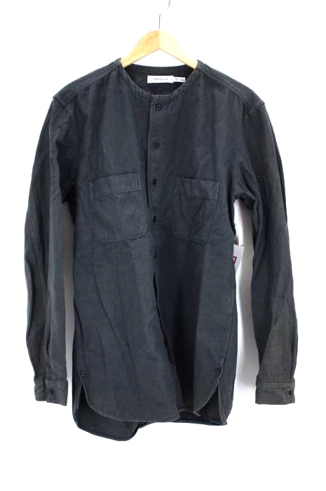 nonnative(ノンネイティブ) TRAVELER SHIRT COTTON BACK SATIN OVERDYED メンズ トップス