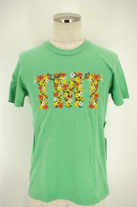 TMT （ティーエムティー） 花柄ロゴプリントTシャツ メンズ トップス