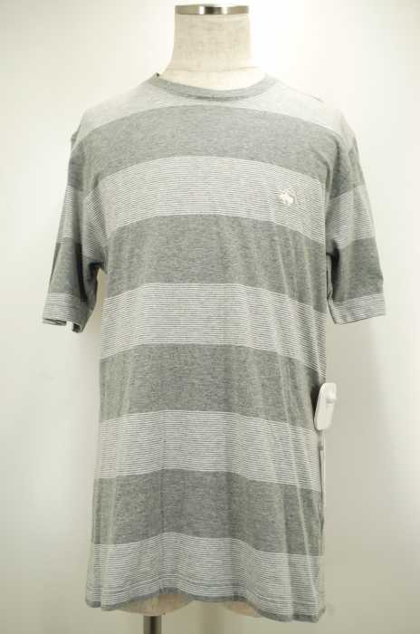 346 BROOKS BROTHERS （ブルックスブラザーズ） ロゴ刺繍入りボーダーTシャツ メンズ トップス