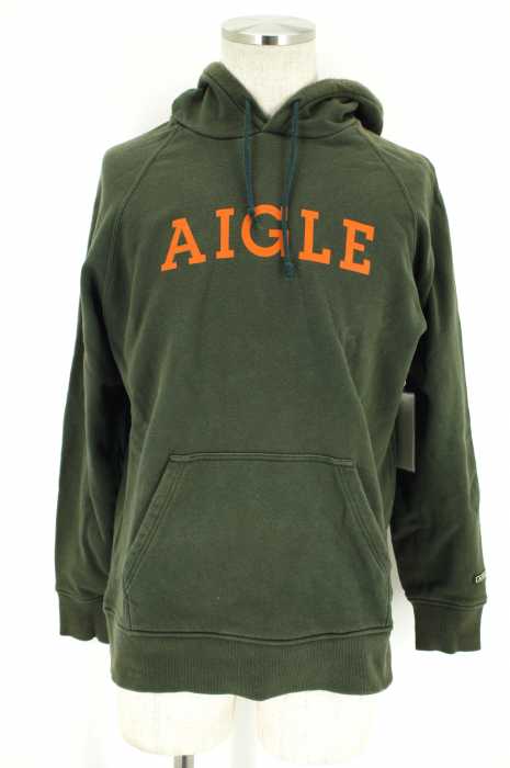 AIGLE （エーグル） プリントプルオーバーパーカー メンズ トップス