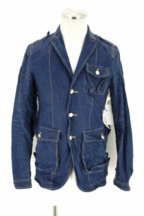 DSQUARED2 （ディースクエアード） リネンデニムジャケット メンズ アウター