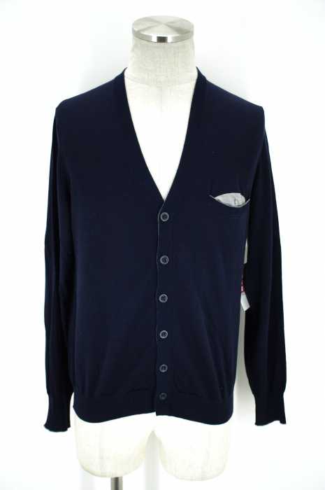 BRUNELLO CUCINELLI (ブルネロクチネリ) カシミヤブレンドカーディガン メンズ トップス