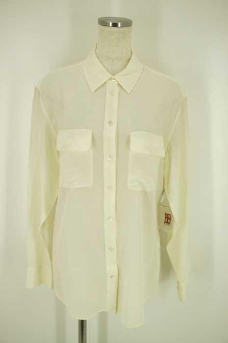 EQUIPMENT FEMME （エキプモンフェム） 15AW シルクシャツ　ブラウス レディース トップス
