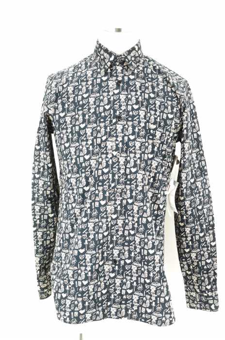 SAINT LAURENT PARIS （サンローランパリ） 2014年モデル 総柄 メンズ トップス