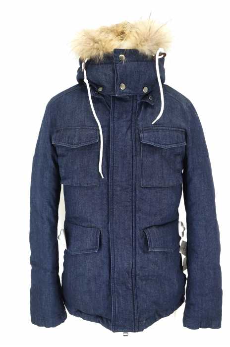 The DUFFER of ST.GEORGE （ザダファーオブセントジョージ） 16AW ONE WASH INDIGO DENIM DOWN JACKET メンズ アウター