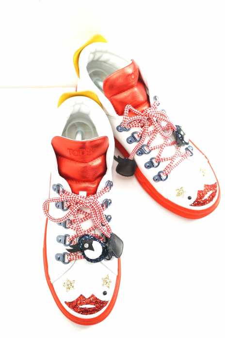 TOD'S × Anna Dello Russo(トッズ アンナデッロルッソ) Tod’s Circus 2017秋冬カプセルコレクション ハイカットスニーカー レディース シューズ