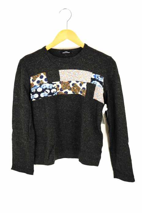 tricot COMME des GARCONS （トリココムデギャルソン） AD2003 花柄切替ニット レディース トップス