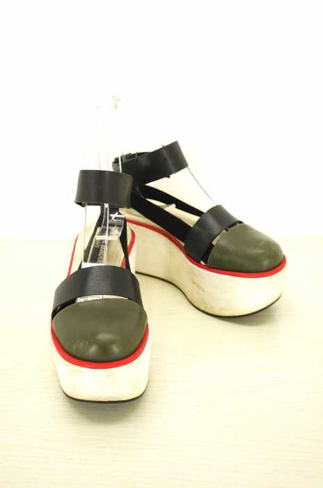 JIL SANDER NAVY （ジルサンダーネイビー） プラットフォーム厚底サンダル レディース シューズ