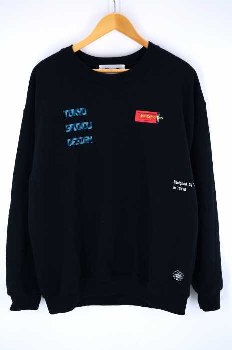 sneakerwolf×WHIZ LIMITED(スニーカーウルフウィズ リミテッド) バックプリントトレーナー メンズ トップス