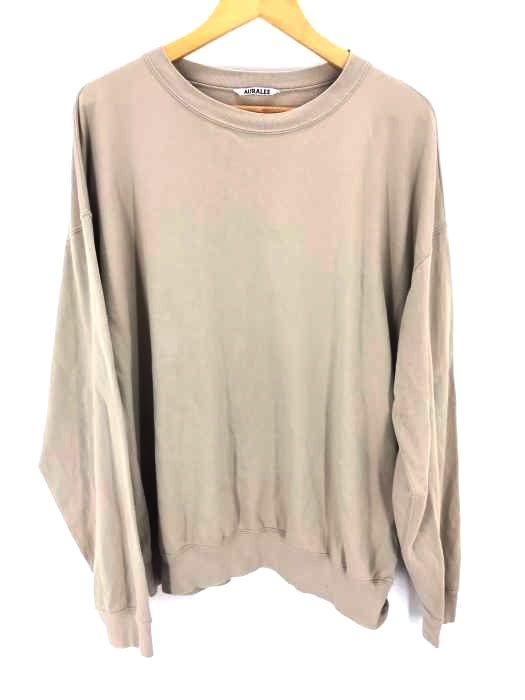 AURALEE(オーラリー) SUPER HIGH GAUGE SWEAT BIG P/O メンズ トップス