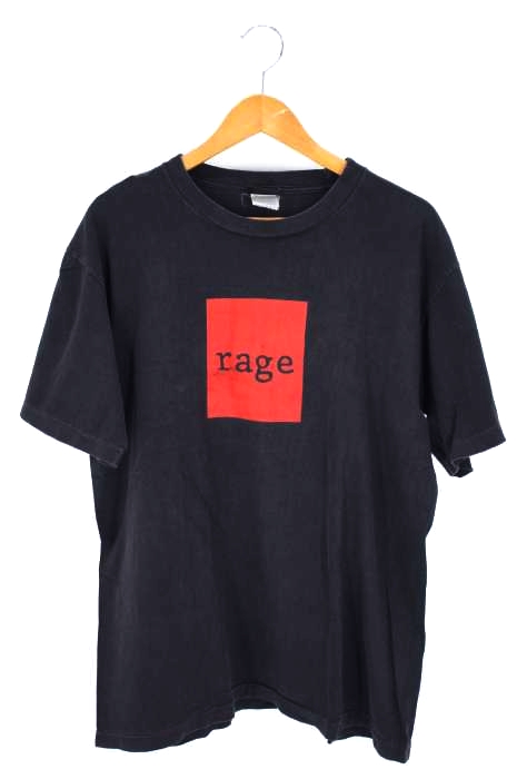 guitar（ギター） 90S rage 両面プリントTシャツ メンズ トップス