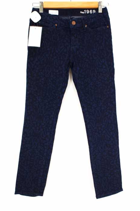 Gap (ギャップ) レオパードスキニーデニムパンツ レディース パンツ