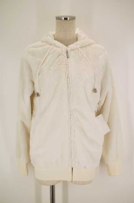 CECIL McBEE(セシルマクビー) もこもこジップパーカー レディース トップス