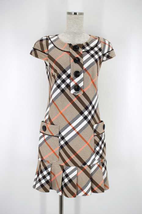 BURBERRY BLUE LABEL（バーバリーブルーレーベル） チェックワンピース レディース ワンピース