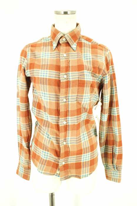 individualized shirts（インディヴィジュアライズドシャツ） チェック柄コットンネルシャツ レディース トップス
