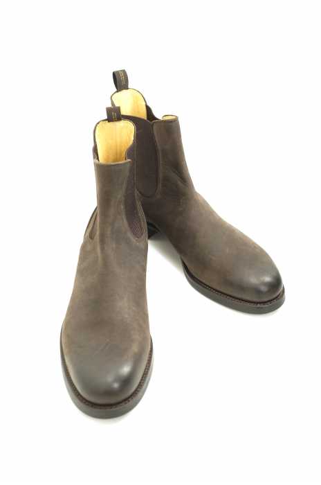 OLD JOE & CO. （オールドジョーアンドコー） KUDU LEATHER SIDE GORE BOOTS (WALNUT)　カウレザーサイドゴアブーツ メンズ シューズ