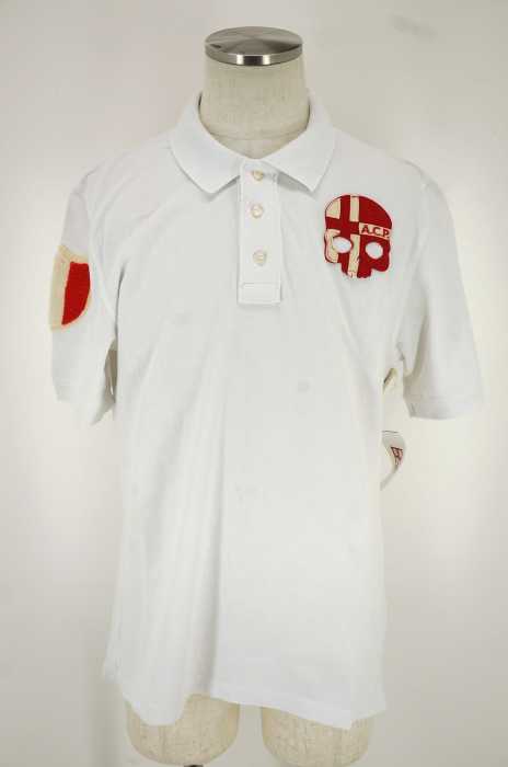 HYDROGEN (ハイドロゲン) スカルアップリケポロシャツ メンズ トップス