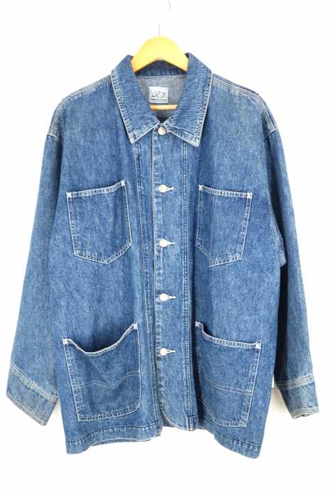 USED古着 (ユーズドフルギ) デニムカバーオール メンズ アウター