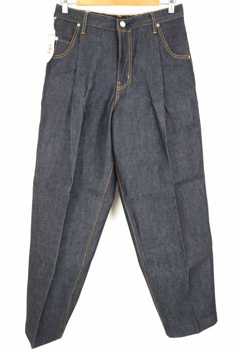 NEON SIGN (ネオンサイン) WIDE DENIM SLACKS RIGID ワイドデニムスラックス デニムパンツ メンズ パンツ