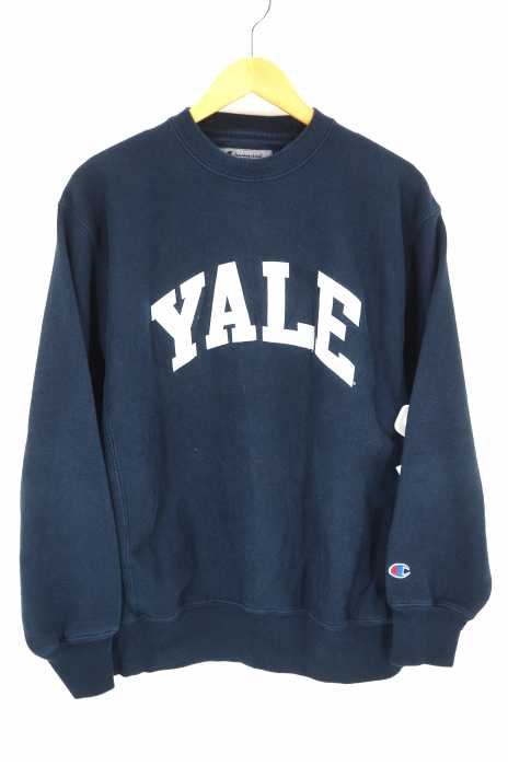 Champion （チャンピオン） YALE カレッジ刺繍裏起毛スウェット メンズ トップス