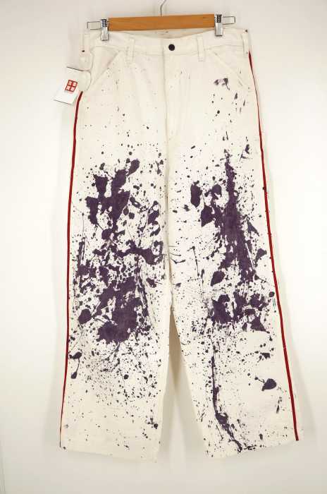 Needles （ニードルス） SIDE LINE AINTER PANT-CL TWILL PAINT メンズ パンツ