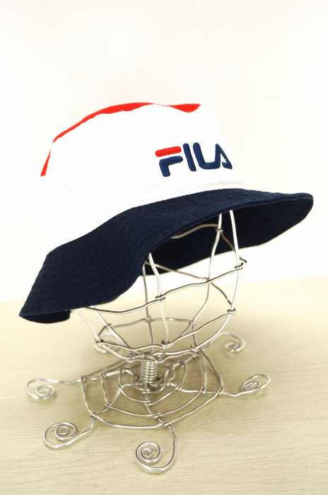 FILA （フィラ） トリコロールカラーバケットハット メンズ 帽子