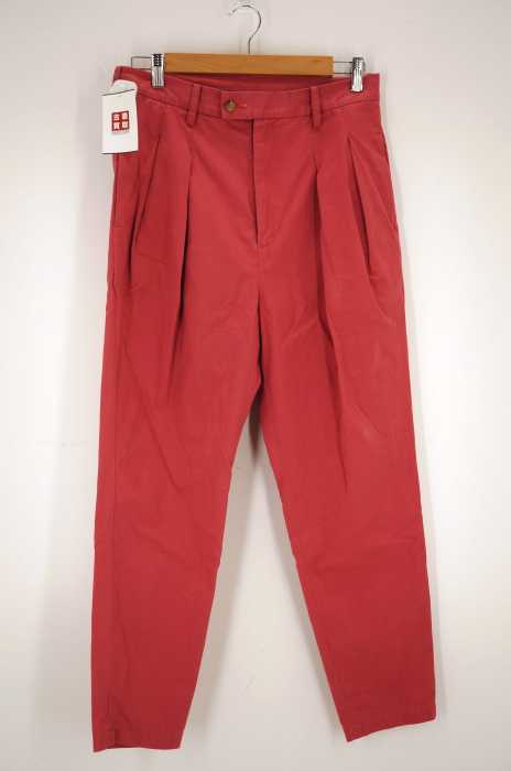 MAISON EUREKA（メゾンエウレカ） 19SS  BURBERRY CLOTH TUCK PANTS  ハイウエスト2タックパンツ レディース パンツ