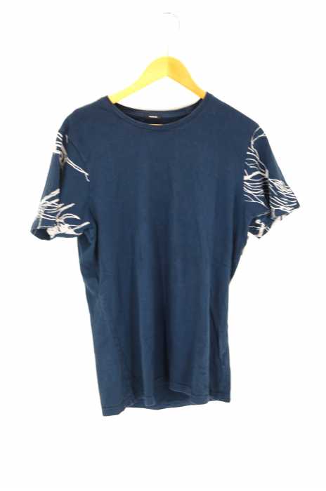 DENHAM（デンハム） 袖プリント半袖Tシャツ メンズ トップス