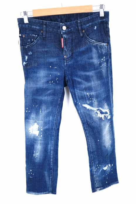 DSQUARED2 （ディースクエアード） 18AW Cool girl cropped jean レディース パンツ
