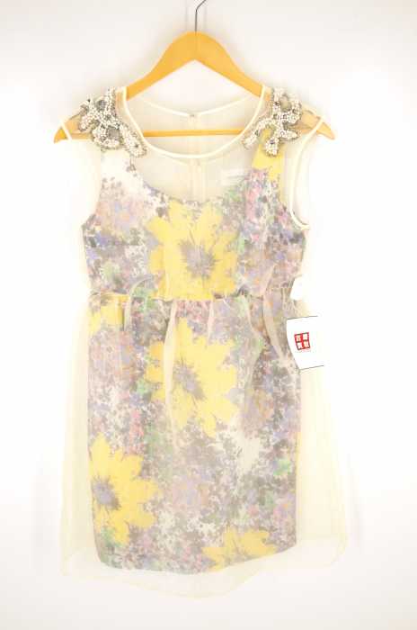 JILLSTUART(ジルスチュアート) PRINTED LACE BABYDOLLワンピース レディース ワンピース
