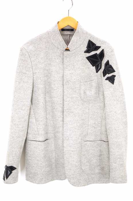 EMPORIO ARMANI （エンポリオアルマーニ） 16AW スナップボタンウールメルトンテーラードジャケット メンズ アウター