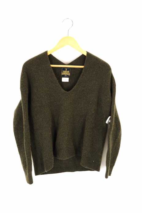 URBAN RESEARCH DOORS （アーバンリサーチドアーズ） HAMILTON WOOL ハミルトンウール畦Vネックニット レディース トップス