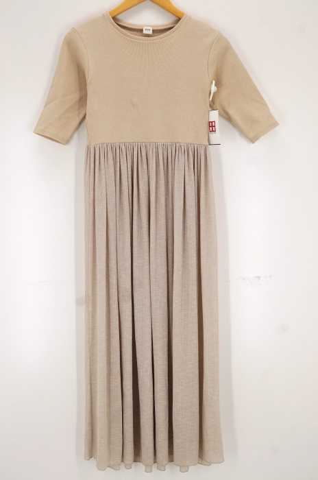 ELIN（エリン） jersey gather dress レディース ワンピース