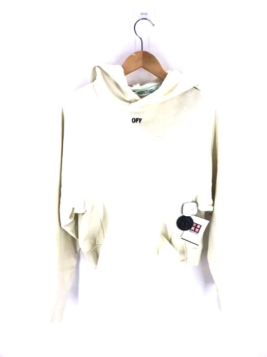 OFF-WHITE（オフホワイト） flared jersey hoodie レディース トップス