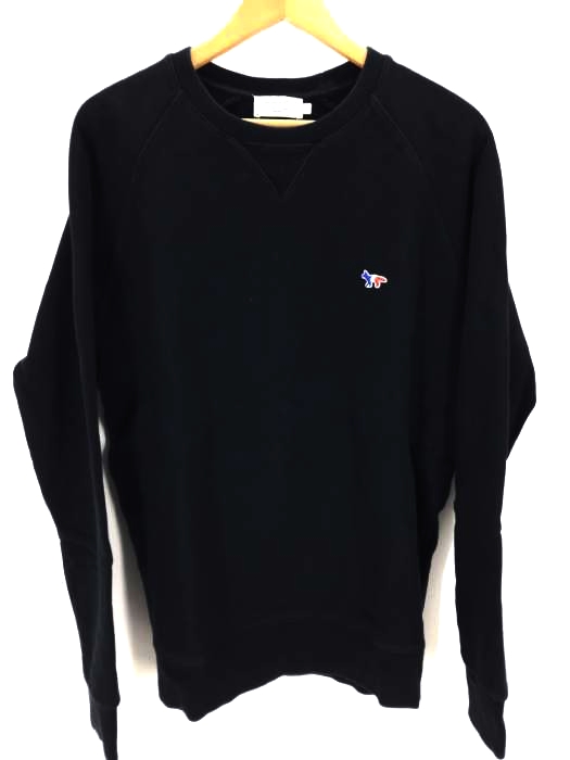 MAISON KITSUNE（メゾンキツネ） SWEATSHIRT TRICOLOR FOX PATCH メンズ トップス