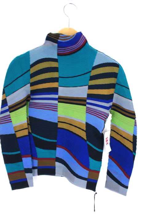 me ISSEY MIYAKE（ミー イッセイミヤケ） SLIP STRIPE レディース トップス