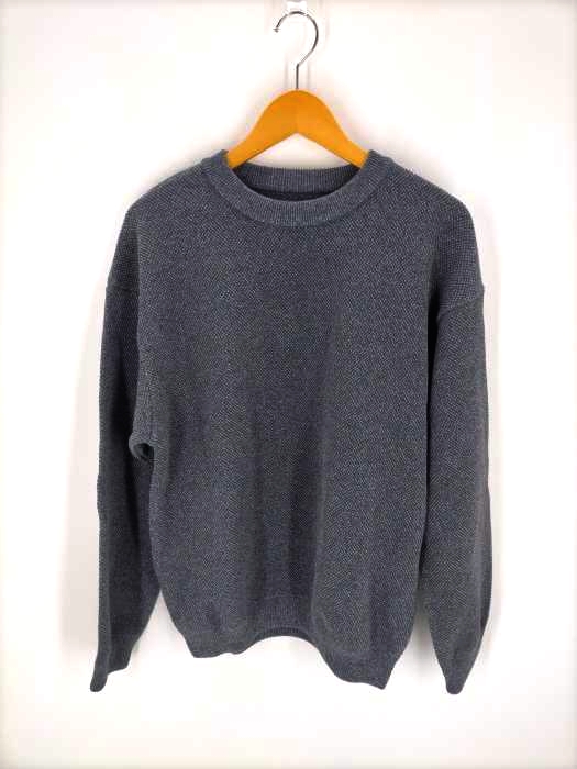 crepuscule（クレプスキュール） 21AW MOSS STITCH L/S SWEAT メンズ トップス