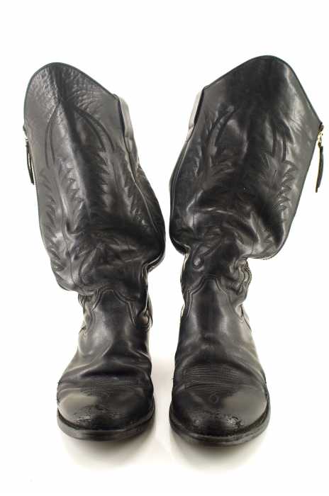 GOLDEN GOOSE （ゴールデングース） サイドジップウエスタンブーツ メンズ シューズ