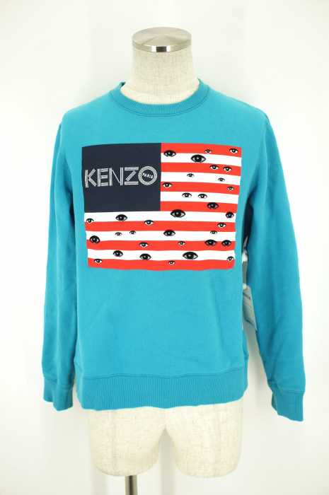 KENZO(ケンゾー) 13AW Toilet Paper誌コラボ星条旗心眼モチーフスウェット メンズ トップス