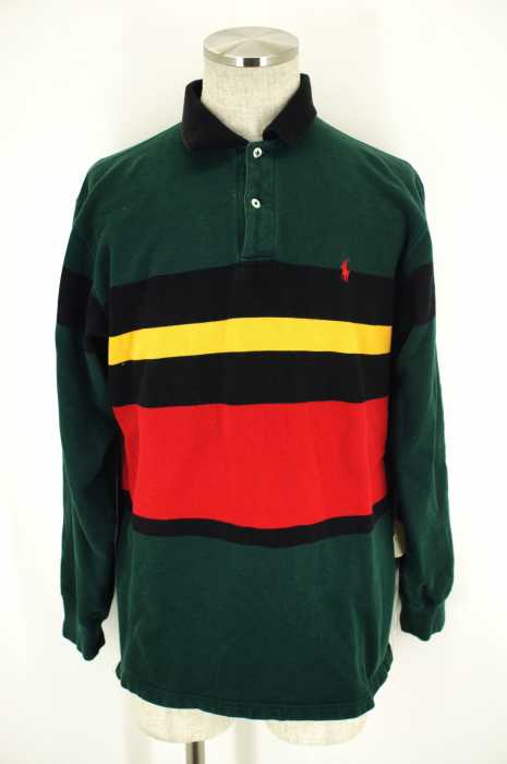 Polo by RALPH LAUREN (ポロバイラルフローレン) 裏起毛ロングスリーブポロシャツ メンズ トップス