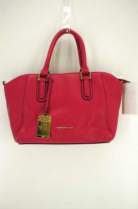 Samantha&chouette () プレート付きレザーハンドバッグ レディース バッグ