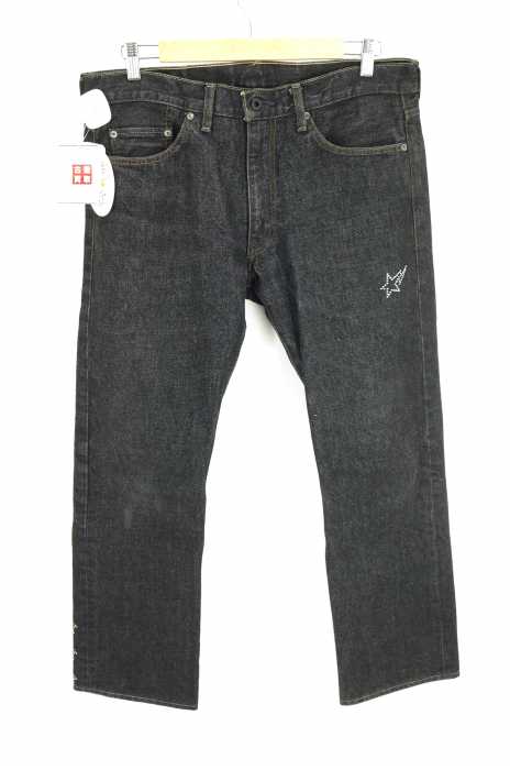 A BATHING APE （アベイシングエイプ） SWAROVSKI DENIM PANTS　デニムパンツ メンズ パンツ