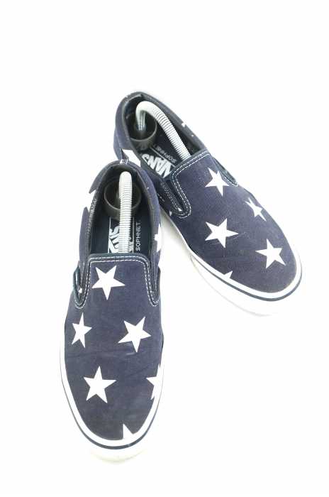 SOPHNET.×VANS (ソフネット×ヴァンズ) SLIP-ON INDIGO & STAR メンズ シューズ