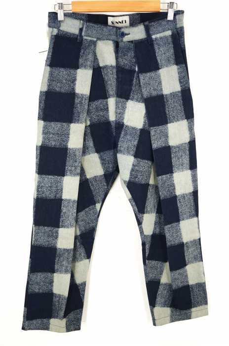 SUNNEI(サンネイ) Graphic Check Pants メンズ パンツ