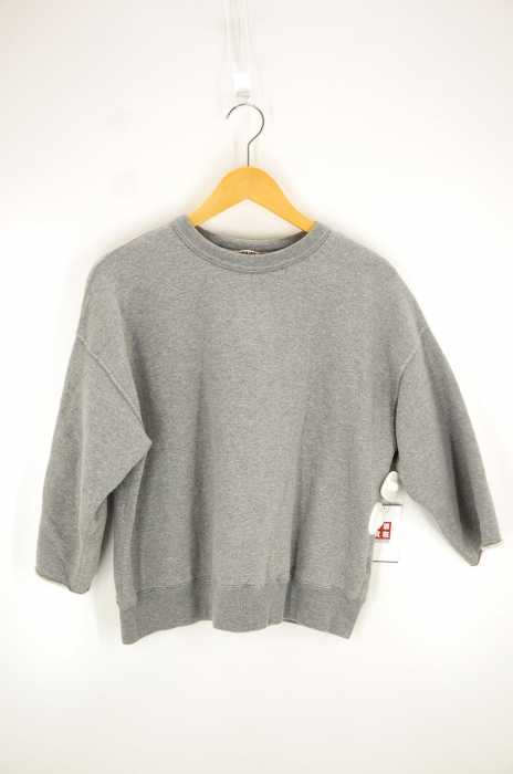 AURALEE （オーラリー） 15AW BACK WOOL SWEAT BIG P/O ビッグスウェット レディース トップス