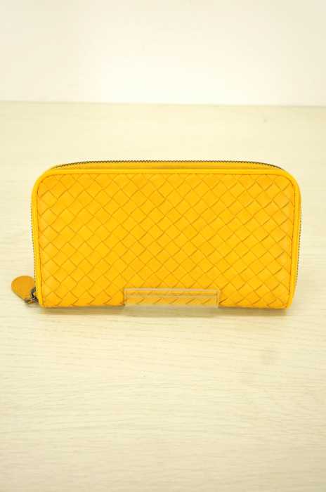 BOTTEGA VENETA（ボッテガヴェネタ） イントレチャートラウンドジップ長財布 レディース 財布・ケース