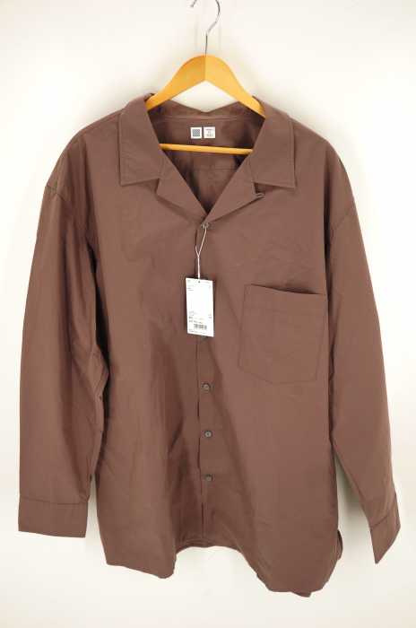 UNIQLO U（ユニクロユー） オープンカラーシャツ メンズ トップス