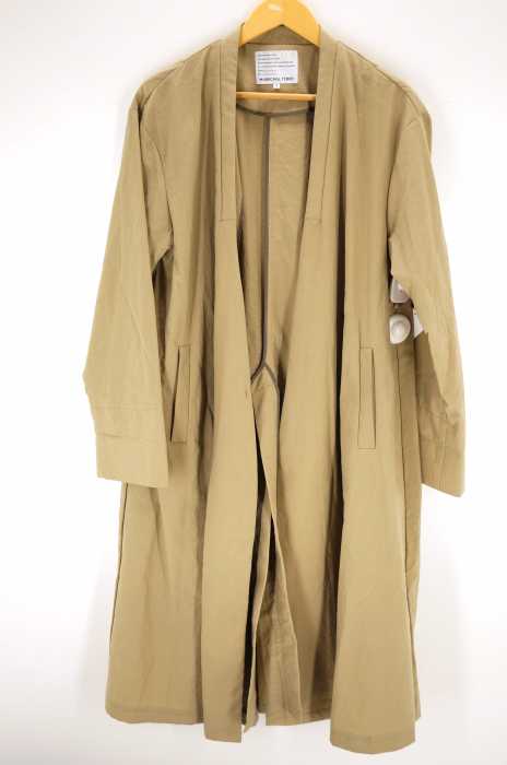 MARECHAL TERRE （マルシャルテル） Flare Coat フレア ロング ノーカラー レディース アウター