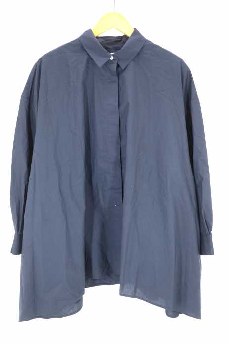 BLACK by moussy（ブラックバイマウジー） handkerchief hem loose sh ハンカチーフヘムルーズシャツ レディース トップス