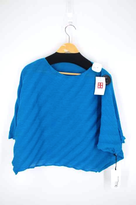 me ISSEY MIYAKE（ミー イッセイミヤケ） ANGRE RIPPLE SEE-THROUGH CREPE レディース トップス